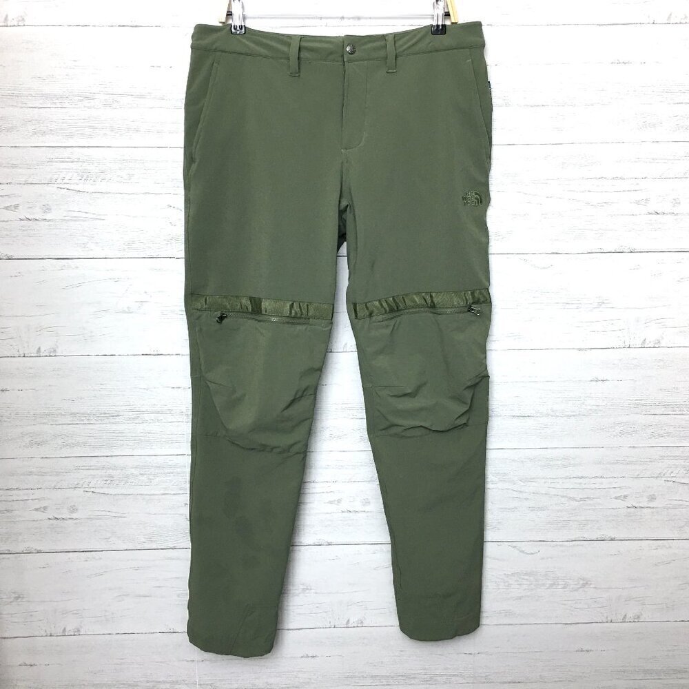 The North Face Men's Green WindWall Performance Active Pants Pertex size 32
